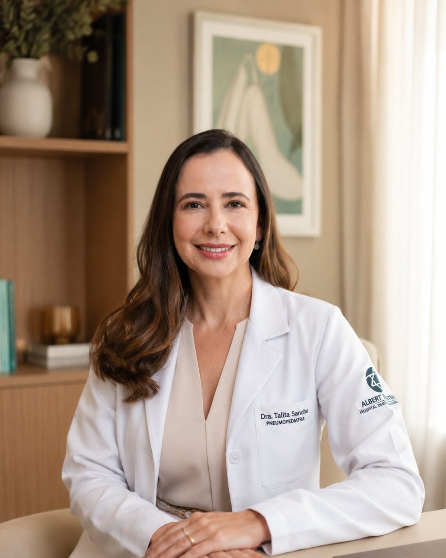 Dra. Talita Marçal Sancho Luz — pneumopediatra em São Paulo